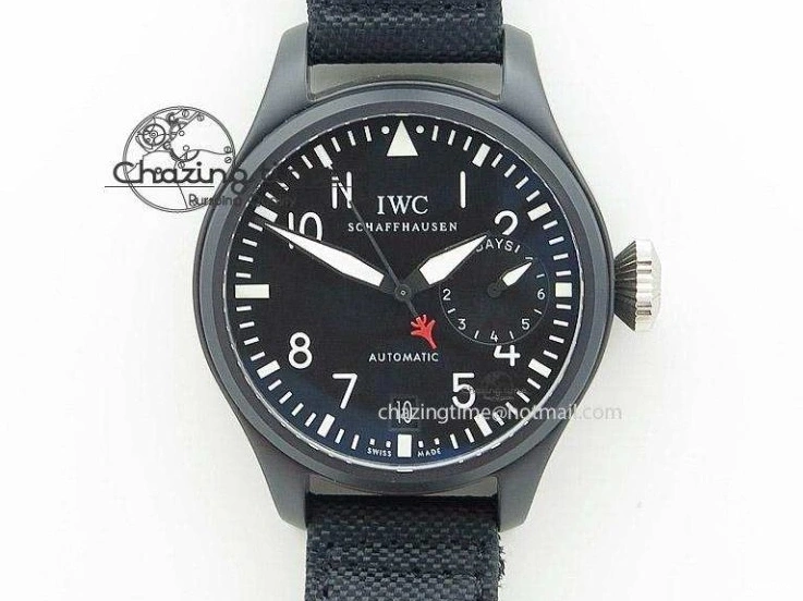 MIROTIME 0102 Pilot Mark XX BLSF 1:1 Best Edition Black Blue Dial on Blue Rubber Strap MIYOTA Sleek 6989